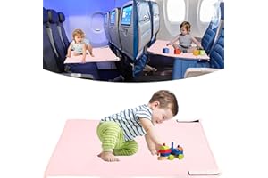 BBXWANG Letto per aeroplano per bambini, letto per aeroplano per il riposo dei bambini, elementi essenziali per il viaggio in aereo per bambini, estensore del sedile dell'aeroplano per bambini