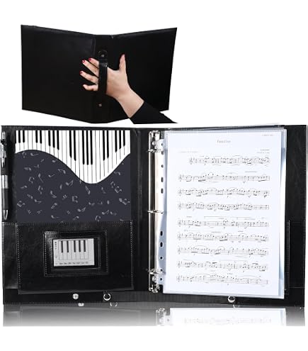 Notenmappe Chormappe RH PREMIUM Liedermappe Musikmappe Gesangsmappe CN3
