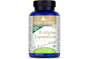 ‎BIOTIKON R-Alpha-Liponsäure Dr. med. Michalzik - wertvolles Sodium-R-Lipoat - Sodium-R-Alpha-Lipoat [ 200 mg] - ohne Zusatzstoffe - von BIOTIKON®