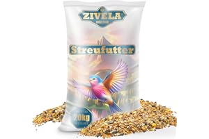 ZIVELA Mélange Premium de Graines pour Oiseaux Sauvages | Nourriture Toute l'Année (20KG)