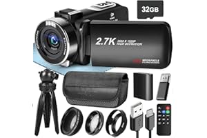 NBD Video Camera 18X Digital Camera 42MP Video Camera for YouTube 3.0inch Flip Screen Camcorder Vlogging Camera with Remote Control
