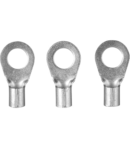 Terminali Ad Anello Per Cavi - Set Da 10 Pezzi In Rame Stagnato, Per Viti M4 E Cavi Da 2.5mm², Norma DIN 46234 - Foto 2