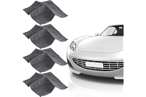 AUYUIIY Nano Sparkle Cloth (4 Pcs) - Multi-Purpose Car Scratch Removal Cloth, Nano Magic Cloth For Car Paint Scratch Repair,Easy to repair small and medium scratched car paint water spots on Surface