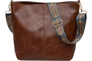 Namenand Bolso Bandolera para Mujer, Bolso de Mano PU Piel Messenger Crossbody Bag, Bolso Bandolera Grande con Correas Ajustables Desmontables para Compras, Trabajo, Viaje, Fiesta