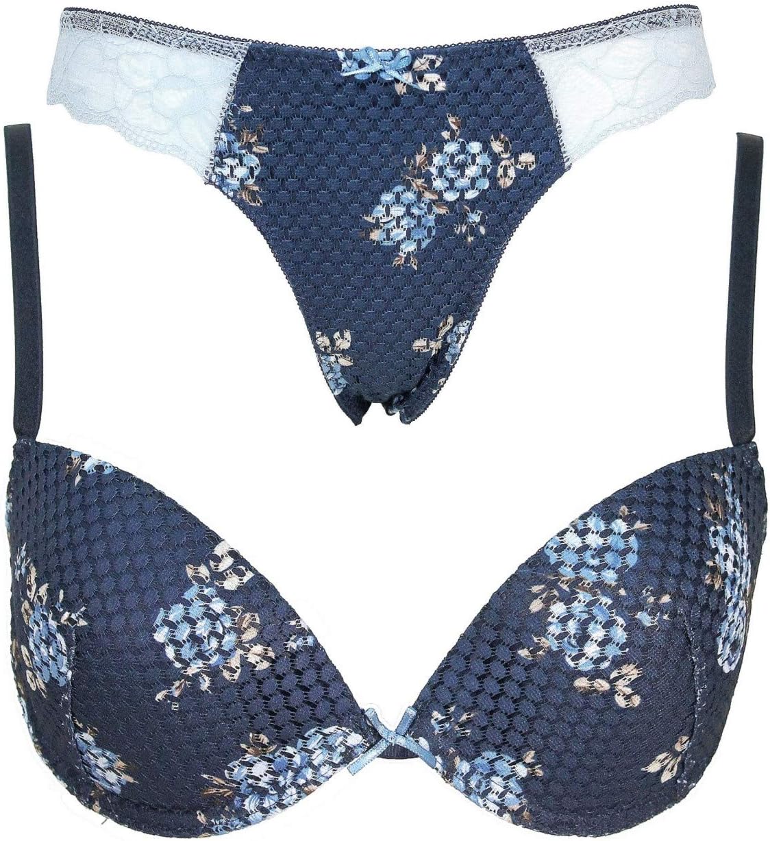 Jadea. Women's Lingerie Set Multicolour Multi-Coloured