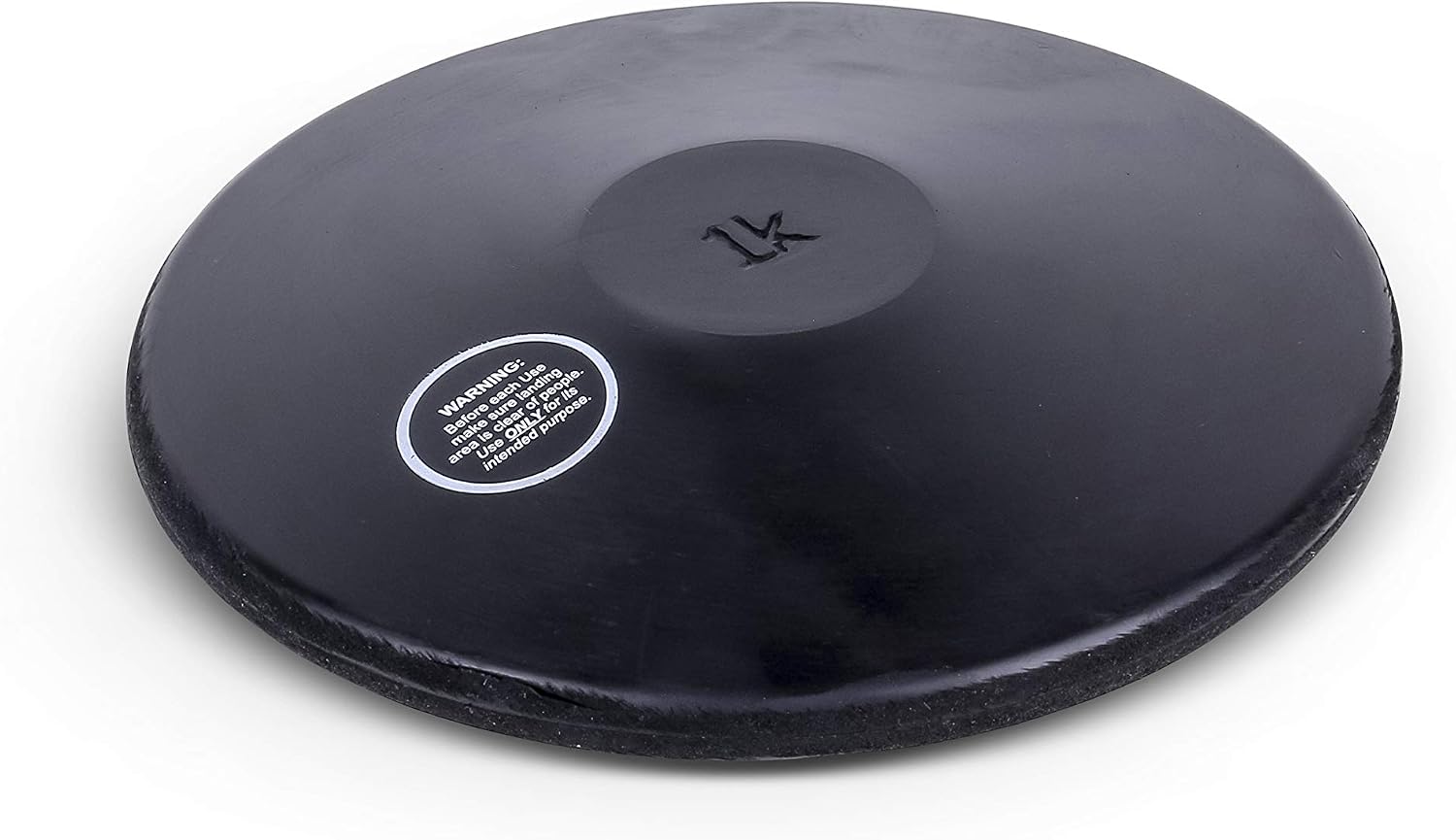 HAEST VINEX Disco de Entrenamiento de Caucho Negro - Lanzamiento de Disco - 0,35 kg - 0,50 kg - 0,60 kg - 0,75 kg - 0,80 kg - 1,00 kg - 1,25 kg - 1,50 kg - 1,75 kg - 2,00 kg