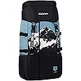 Gear Alphamount 2 25"/50L Extra Large Water Resistant Rucksack/Travel bag/For Men & Women(Navy Blue-Mint)