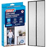 Magnet Door Fly Screen Medium 0.9m X 2.1m Black