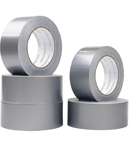 Ruban Adhésif Toilé Orange 50 Mm X 33 M - 1 Rouleau Adhésif TECPLAST