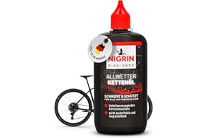 Nigrin Chain Oil, Fahrrad-Ketten Beer 100 ml, Grey