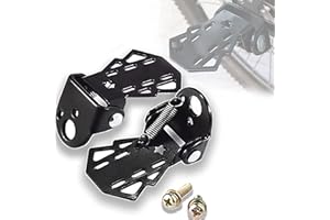 CEASELESLY Seggiolini bici posteriore,Seggiolino bicicletta,Pedalini Bicicletta Posteriori,PU Spugna in Pelle Morbido Cuscino Posteriore Rack Seat per Ragazza Donna Uomo Bambino