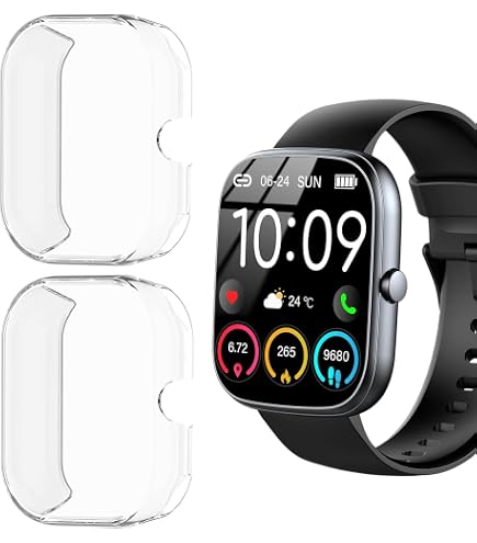 Blueshaweu Pellicola protettiva compatibile con Yoever Smartwatch da 1,91 IDW20, HD trasparente, pellicola protettiva flessibile in TPU [6 pezzi] compatibile con Yoever IDW20/TOOBUR IDW20 Smartwatch