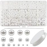 TOAOB 480 stuks Kleine Veiligheidsogen Zwarte Kunststof Rond 3 mm 4 mm 5 mm 6 mm Mini Poppenogen voor Pluche Handpop doe-het-zelf Handwerk