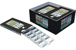 Furocity by Tyson Fury Caffeine Energy Pre Workout Gum, 288 Pieces, Sugar Free Peppermint Flavour, 40mg Fast-Release Caffeine Per Gum, Zero Fat, 2 Cases, 24 Packs