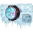 MAKINGTEC Phone Cooler, Semiconductor Cooling Fan Compatible with Magsafe, Portable Noiseless Cooling Game Artifact for PUBG, Live Vlog, for iOS/Android 4-6.7 Inch Phones