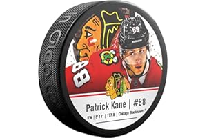 SHERWOOD Patrick Kane Chicago Blackhawks NHL Player Souvenir Puck