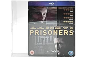 EXTREMEGRIPPRO Premium Steelbook Slipcovers Protector Compatible with Blu-Ray Custom Fit Visible Spine 0.35mm Crystal Clear PET With J-Card Pack Sizes 15-Pack