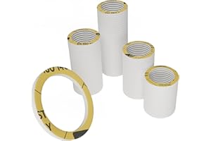 KKM SEALS Aramidfaser Dichtungsringe Set Sanitär - Wasserhahn Dichtung 1" - Flachdichtung Gummi - Dichtungen Isolierung - Dichtungsring - Dichtungsset (100 Stück, 30x24x2mm)