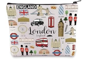 BWWKTOP London Canvas Tote Bag London Souvenirs Gifts London Shopping Bag London Shoulder Bag London Travel Bag