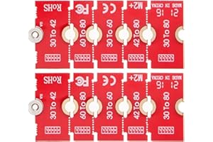 KOOLEVER M.2 NGFF NVME SSD Length Extension Adapter Set, 2PCS M2+ Extend Bracket Card Plate 2230 2242 2260 2280, Durable PCB Board for PC Computer Case SSD Mounting Upgrade