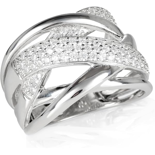 JO WISDOM Bracciale Argento 925 Con Zirconi Cubici AAA – Regalo Donna Elegante E Ipoallergenico