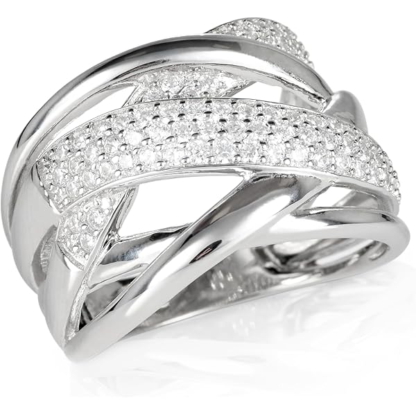 JO WISDOM Bracciale Argento 925 Con Zirconi Cubici AAA – Regalo Donna Elegante E Ipoallergenico