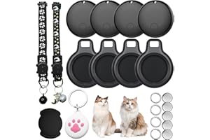 ASTRIVA GPS Tracker Tag Android 4 Pack, for Google Find Hub App (Android ONLY), No Subscription/Monthly Fee Car Trackers Smart Tags for Vehicles, Pet Item Finder Tracking air tag for Cat Collar Dog Luggage