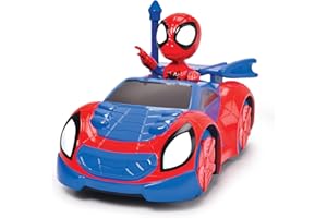 Jada- Radiocomando Spidey Web Crawler, 203225000, cm 27, 2 canali, funzione turbo, +3 anni
