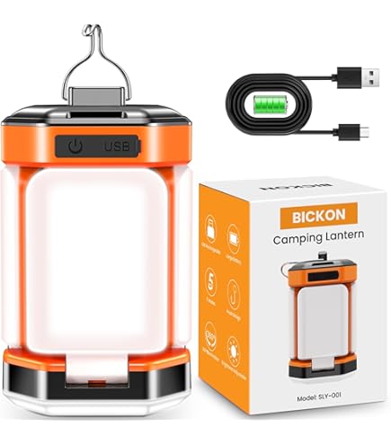 Lampada Campeggio Lampada LED Ricaricabile Da Esterno 60W - 5000 Lumen, IP45, Per Campeggio E Emergenza Light Gun