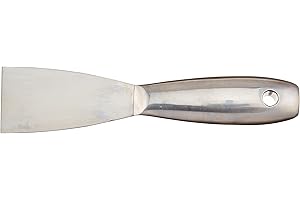 KRAFT TOOL CO. Kraft Tool DW728 Flex All Stainless Steel Putty Knife, 2-Inch,Multi