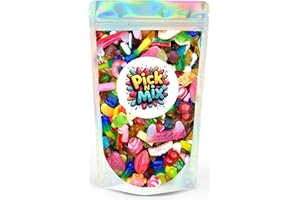 CANDY CLUB Large 800g Bag of Non-Fizzy, Gummy Pick and Mix Sweets – A Delicious Mix of Gummy & Retro Flavours – Great for Sharing Sweets in Bulk - A Fun Candy Treat or Gift Alternative.