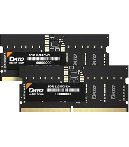 RAMAXEL 8GB DDR5 SODIMM PC5-5600B-SC0 1Rx16 1.1V SO-DIMM 262-Pin