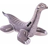 Intex Ride-On Brontosaurus Inflatable Float, 178 x 95 cm, Realistic Design, Wide Base for Increased Stability, Gripping Handl