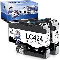 Set Di Cartucce Compatibili Brother LC424: 1 Nero, 1 Ciano, 1 Magenta, 1 Giallo, Per DCP-J1200W E J1200WE - 2