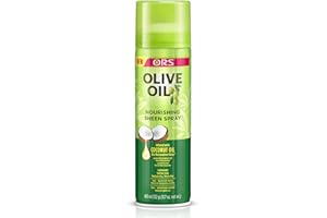 Organic Root Stimulator Olive Oil Ors Nourishing Sheen Spray, 11.7 Oz Pack Of 2