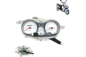 GY6-ERSATZTEILE_DE TACHOMETER/COCKPIT/TACHO EINHEIT - kompl. inkl. ANSCHLUSS KABELBAUM z.B. für BAOTIAN QT-2 YIYING QINGQI KYMCO JMSTAR FLEX TECH ERING KREIDLER CHINA ROLLER GY6 50-150cc