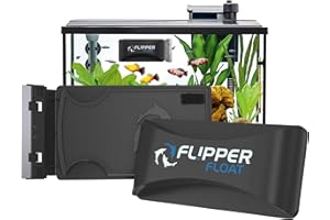 FL!PPER Flotante Flipper Standard 2 en 1 magnético para Tanque de Acuario Limpiador de Algas raspador