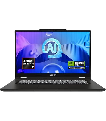 MSI Prestige 16 AI Studio Laptop, 40,6 cm QHD+, Intel Core Ultra 7