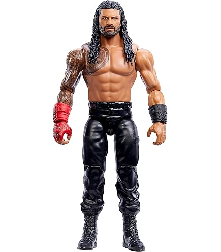 Action Figure WWE Omos Elite Collection Da 15,2cm - Con Articolazioni E Accessori - Foto 9