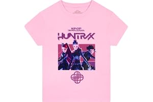 KPop Demon Hunters T-shirt, Huntrix T Shirt För Flickor, K-Pop Barnkläder, Flick Tshirts Med Kort Ärm