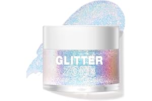 HOPHAT Festival Highlighter Gel for Face, Body, and Hair- Cosmetic-Grade, Long-Lasting Highlighter Festival Party Makeup, Vegan & Cruelty Free (# 01)