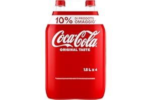 Coca-Cola Original - 4 Bottiglie da 1,5 L
