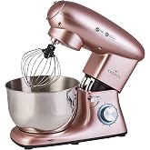 Karaca Multichef Stand Mikser Rosegold Mutfak Şefi 1900W 5,5 Lt (Kıyma &Ccedil;ekme/Sucuk-Sosis/İ&ccedil;li K&ouml;fte Aparatlı)