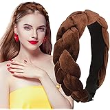BETESSIN Cerchietto per Capelli Donna Velluto Intrecciato Fermacapelli Turbante Fascia Cerchietti per Capelli Velluto Intrecc