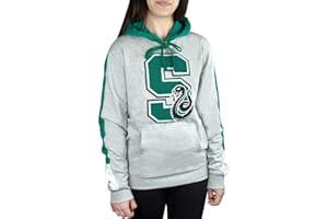 VANILLA UNDERGROUND Harry Potter Hogwarts Slytherin S Patch Grey Logo Sudadera con Capucha Premium