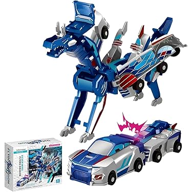 Voiture Transformable De Collision De Dinosaures, Voitures De Déformation De Collision 2 En 1, Voiture De Transformation Avec Fonction Accident Et Transformation, Cadeau De Fête Pour Anniversaire