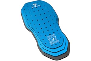 REV'IT! Motorrad Rückenprotektor Einsatz für Motorradjacke Rückenprotektor Seesoft RV, Unisex, Multipurpose, Ganzjährig