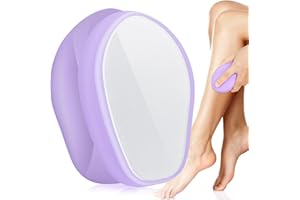 GUFFO Crystal Hair Eraser for Hair Removal, Crystal Hair Remover for Men and Women, Magic Crystal Hair Remover with Gentle Skin Exfoliation, Reusable, Easy to Use, Works On All Body Parts (Purple)