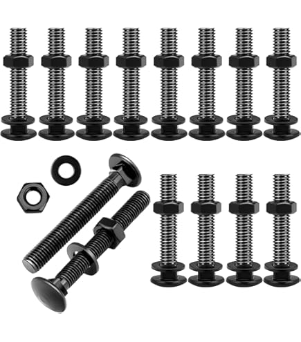 M8 X 45mm Carriage Bolts (DIN 603) - Stainless Steel (A2