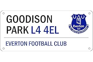 EVERTON F.C. Everton Street Sign